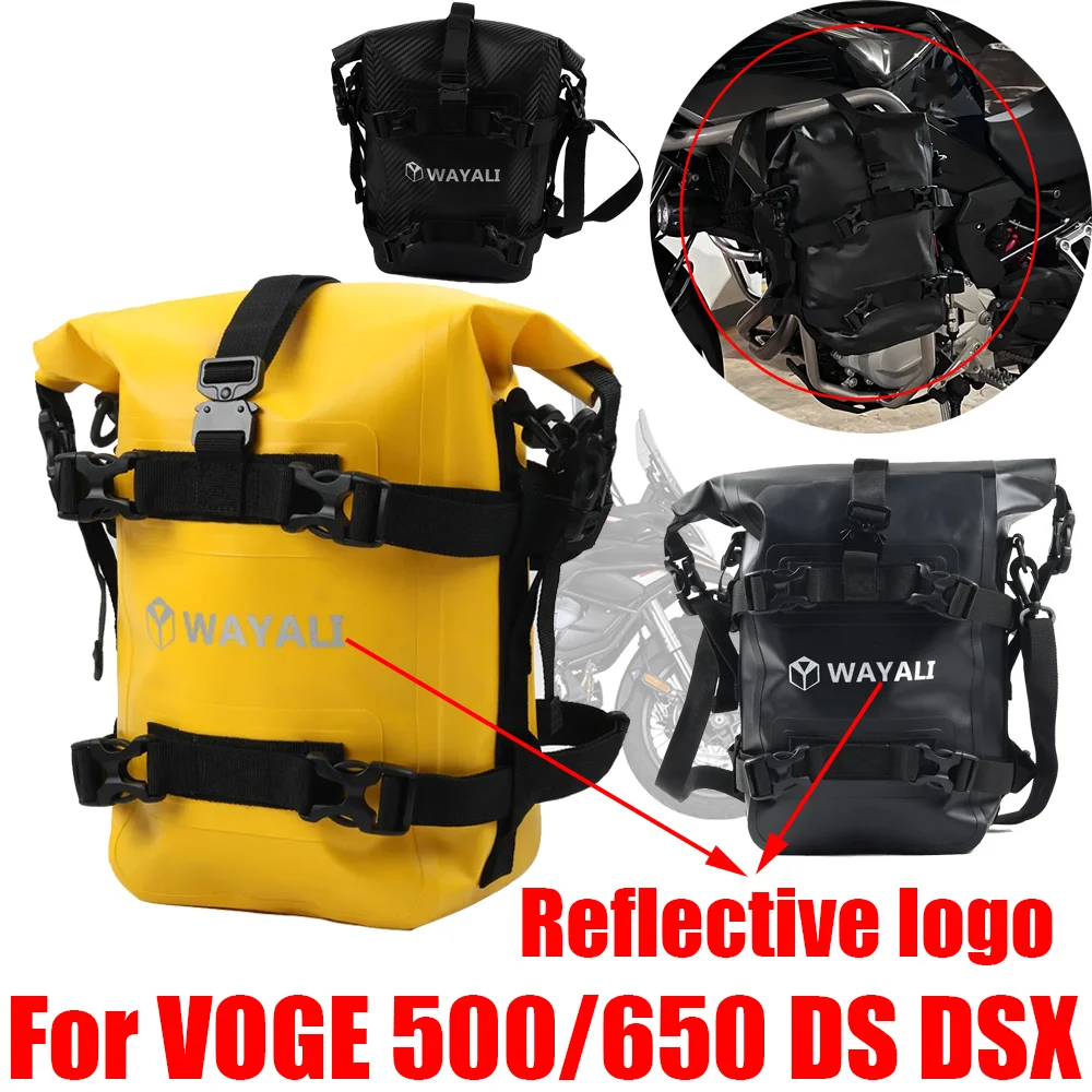 Waterproof Tool Bag For VOGE 500DS 500DSX DS500X 500 DSX DS 650 650DS 650DSX Accessories Frame Crash Bars Luggage Storage Bag