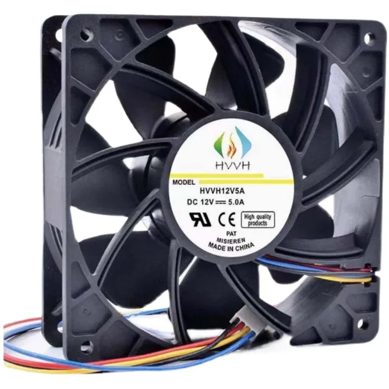 HVVH MODEL HVVH12V5A DC 12V 5.0A High Speed Violent Cooling Fan for Electronic Devices