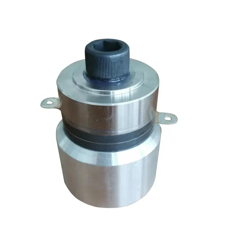 

Customized products 120w Three Frequency Ultrasonic Cleaning Transducer 28khz 42khz 53khz Transducer for Washing