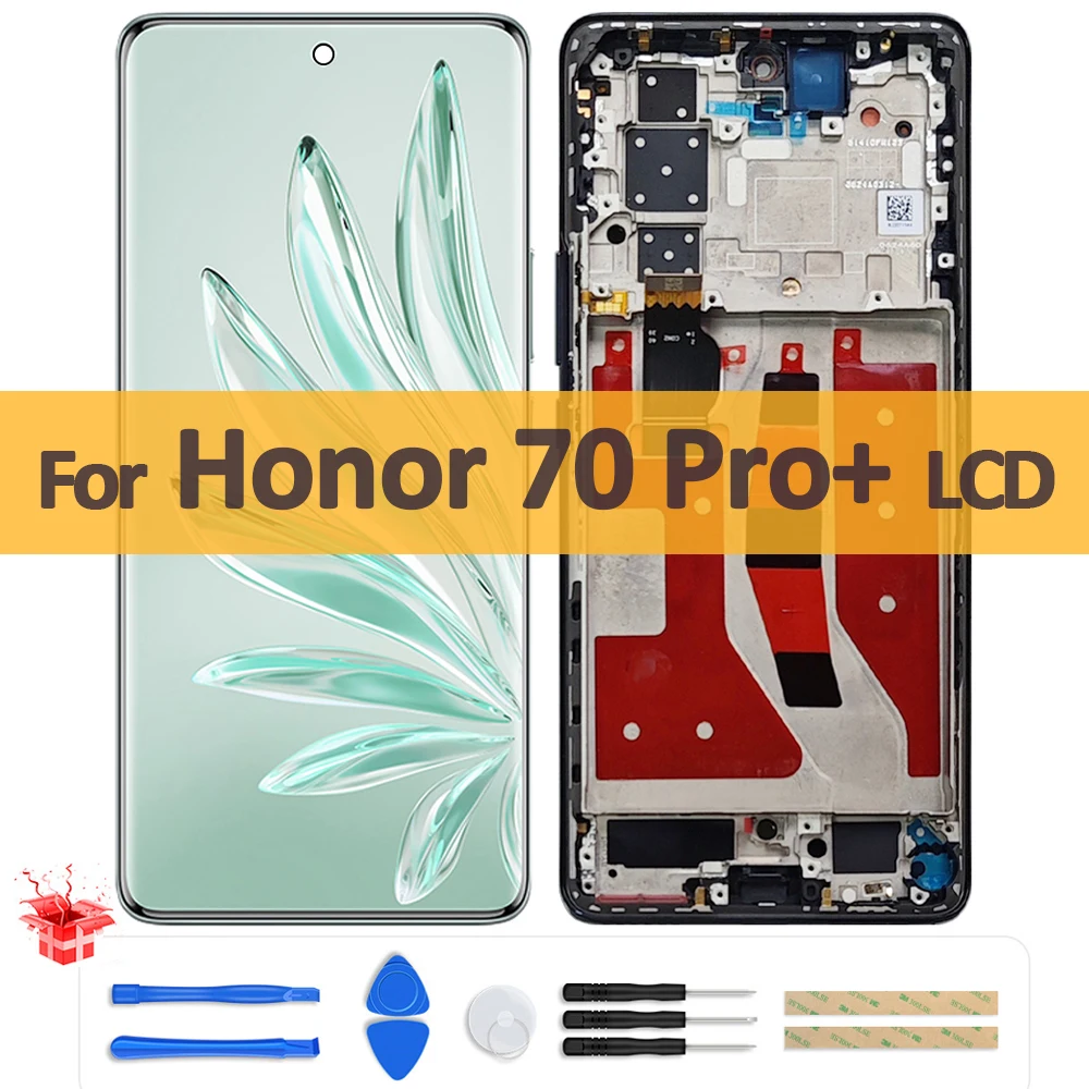 

Original 6.78" LCD Display Touch Screen Digitizer Assembly for Huawei Honor 70 Pro+ HPB-AN00 Replacement Repair Parts