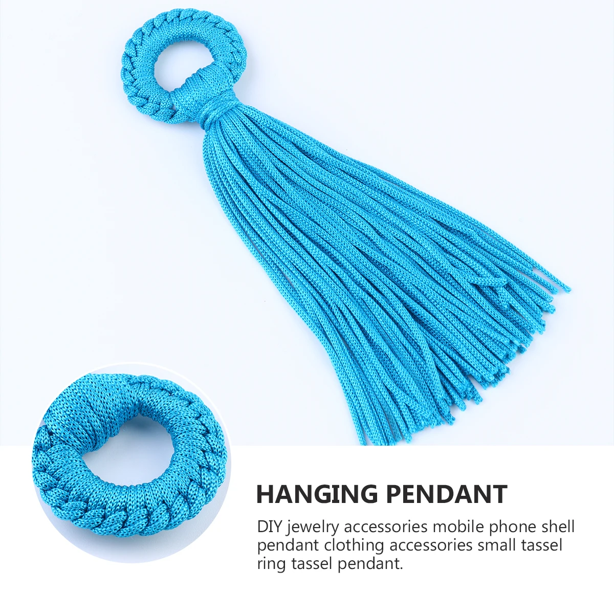

12 Pcs Mini Tassel Pendant Jewelry Small Tassels Crafting Polyester DIY Accessories