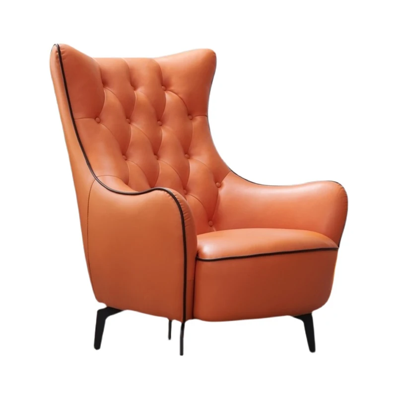 

！@New Design Wooden Fabric Seater Sofas Chairs Seat Lounge Single Sofa