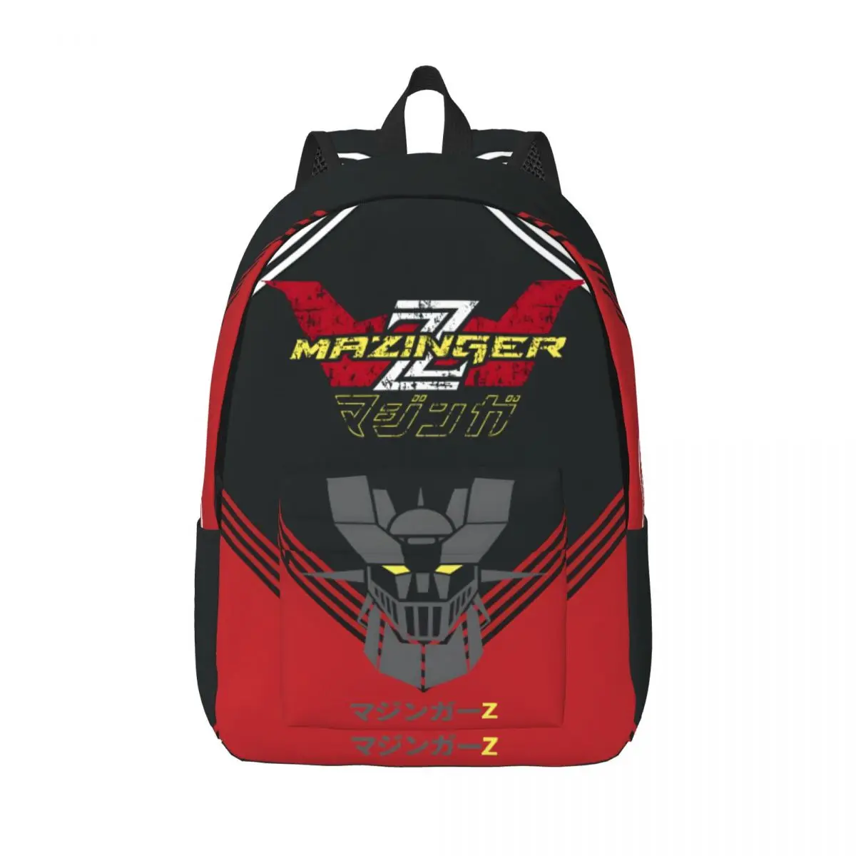 Gift Neat Zipper Closure Kindergarten Bag Mazinger Z Harajuku Design Boys Laptop Bag Picnic