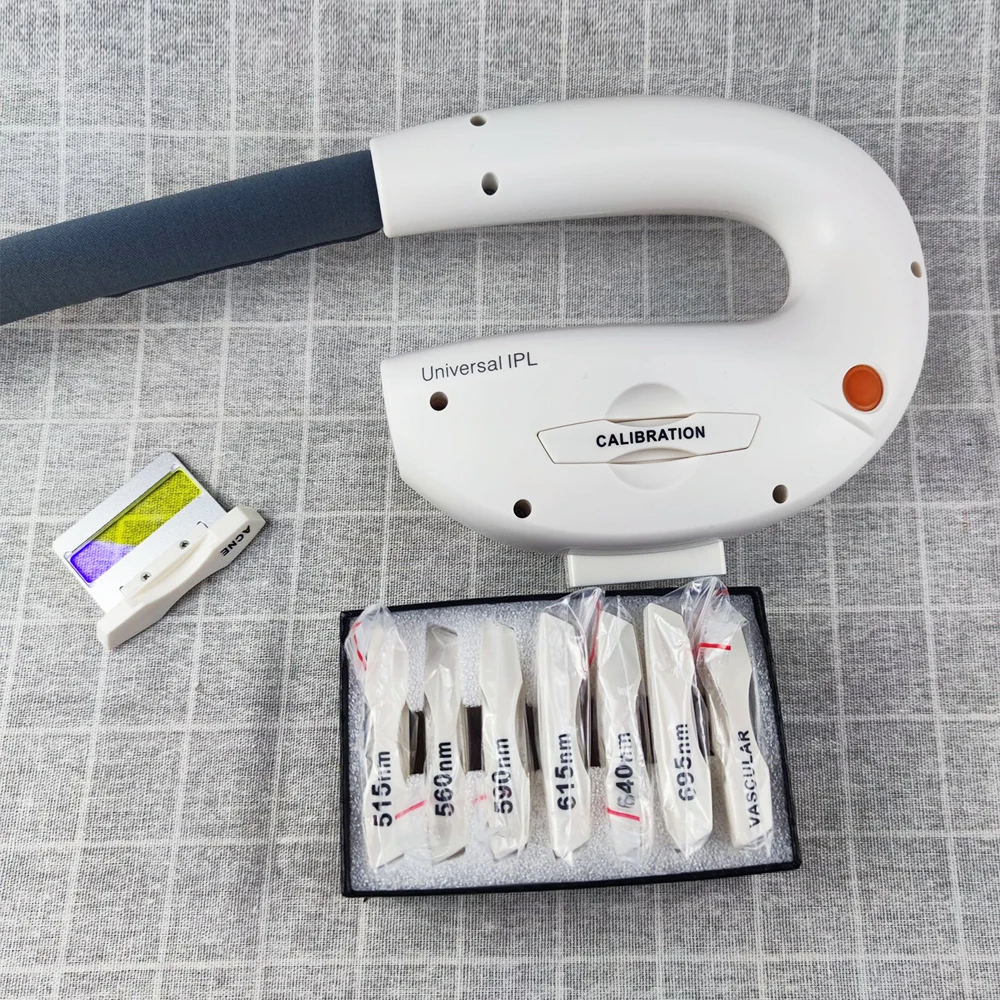 HaoBeauty IPL تصفية 430nm-750nm للحصول على معدات إزالة شعر دائم مقبض استخدام آلة التجميل IPL ملحقات إزالة الشعر