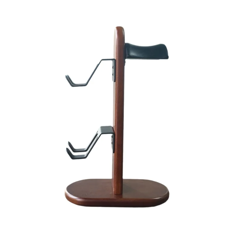 Creatieve Game Handle Stand Hoofdtelefoon Display Rack Massief Houten Walnoot Draagbare Hangende Opslag Gaming Headset Houder