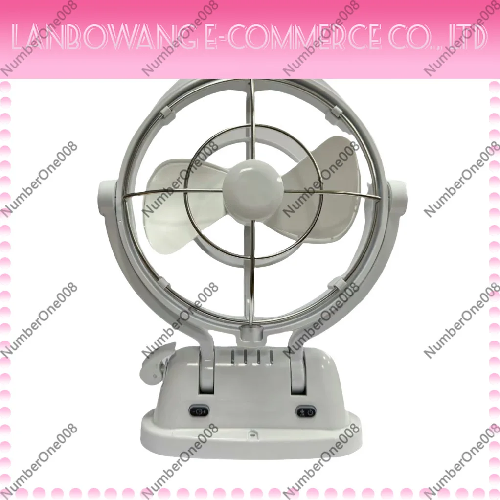 12V24V 3-Speed Remote Control RV Fan Black White Car Fan for Vehicle Boat Marine Cooling Ventilator