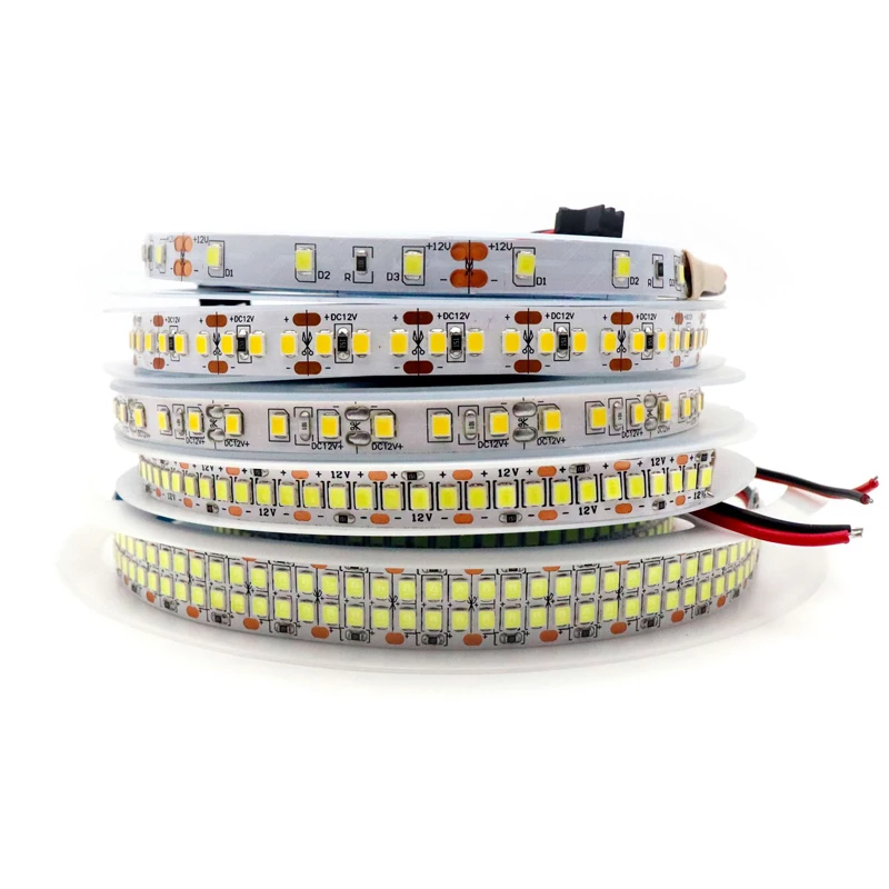 

12V 24V LED Strip Light 2835 5m 10m 15m 20m Tape Lamp Ribbon 60/120/240/480 Waterproof RGB Strips LED For Room Home Decor TV