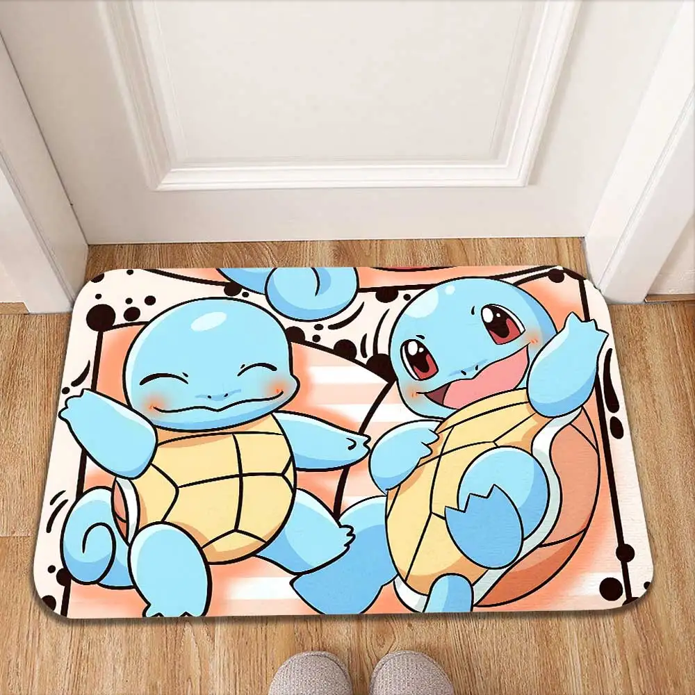 

Bathroom Carpet Squirtles Absorbent Floor Mat Kitchen Decoration Hallway Mats Modern Home Decor Area Rug Soft Room Carpets Bath