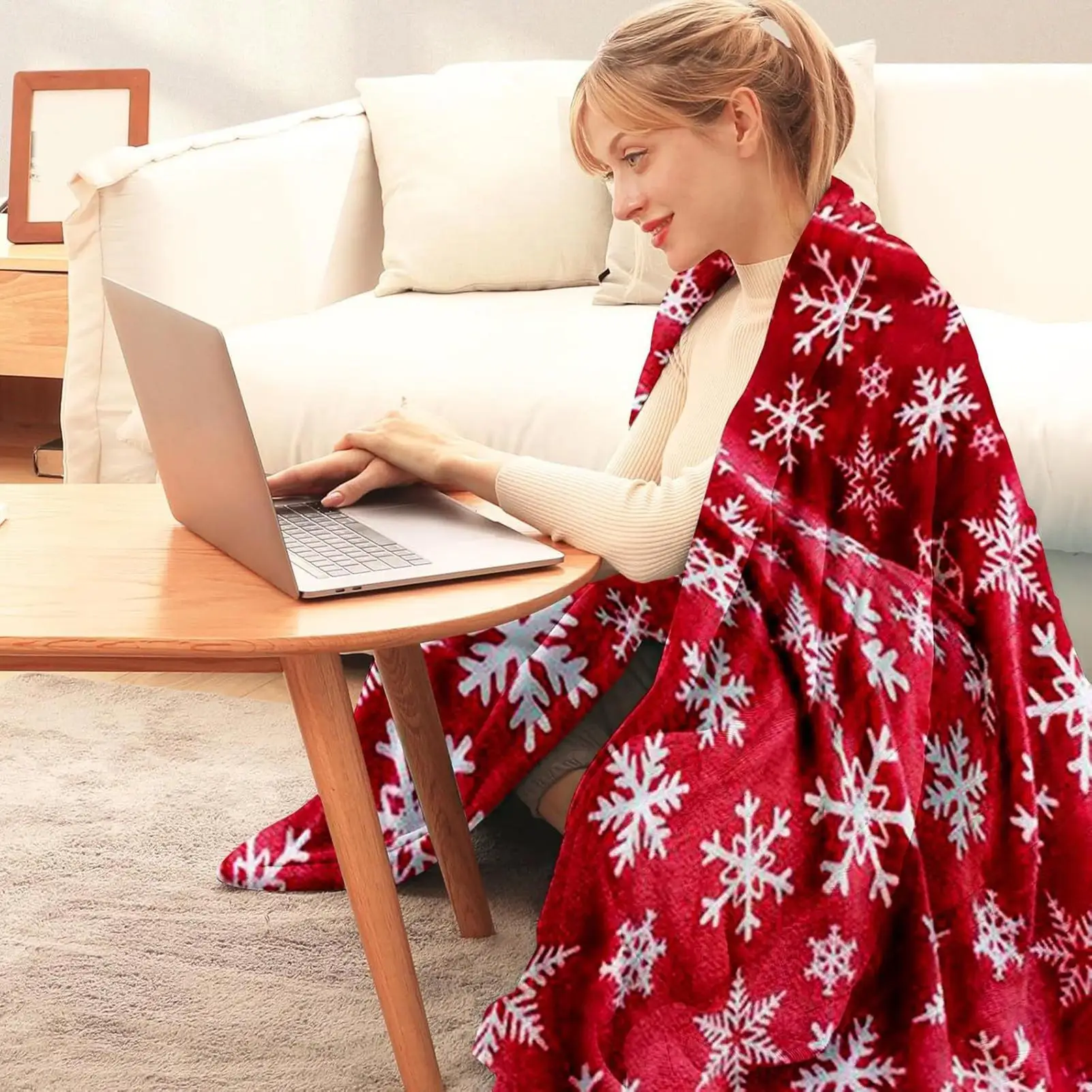 Christmas Blankets And Throws Fleece Warm Home Decor Christmas Fleece Blanket Bed Throws For Women Wife Sofa Bed Living Room
