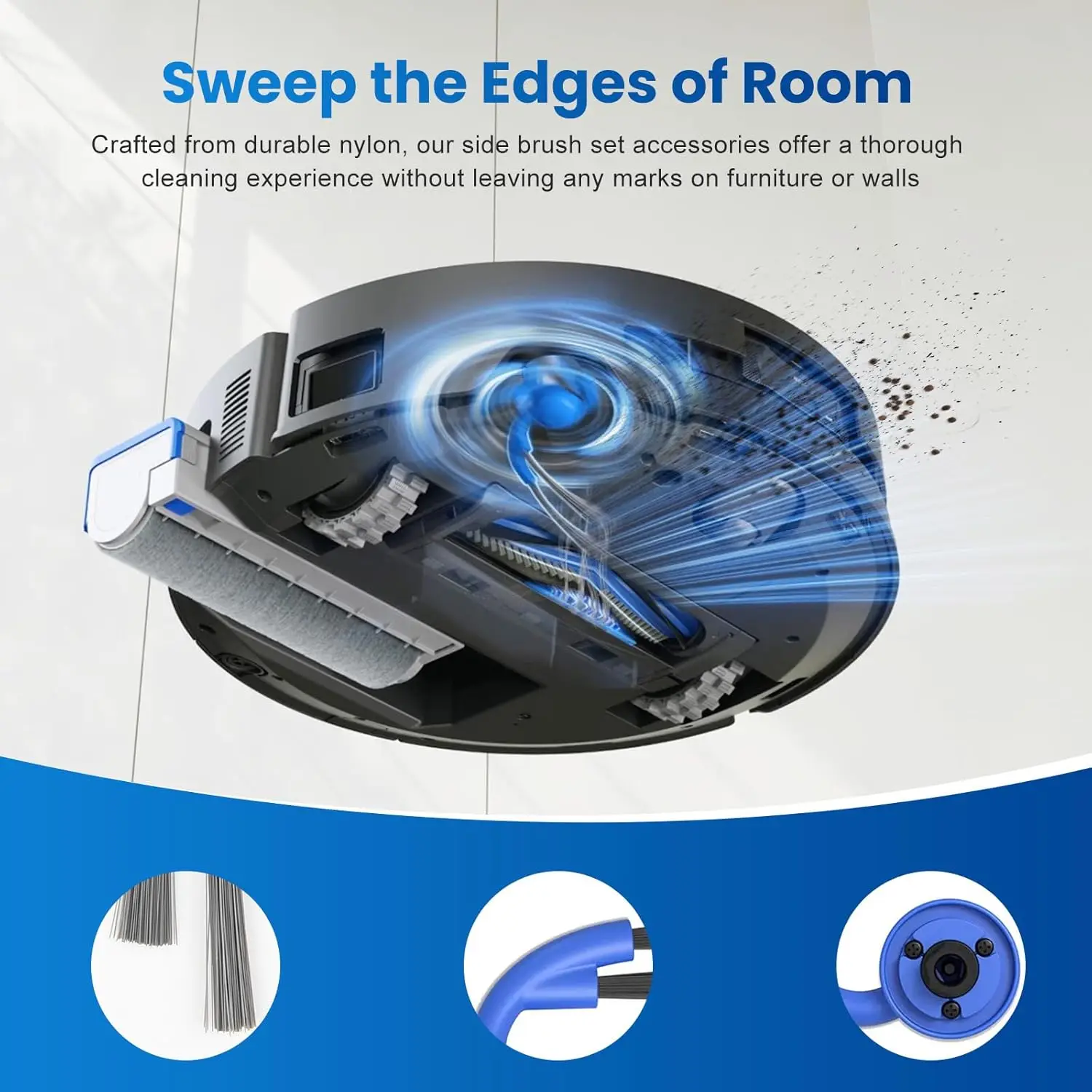 Ecovacs deebot x9 pro omni x9 filtro principal escova mop pano saco de pó varrendo acessórios da máquina substituições x9 pro aspirador pó