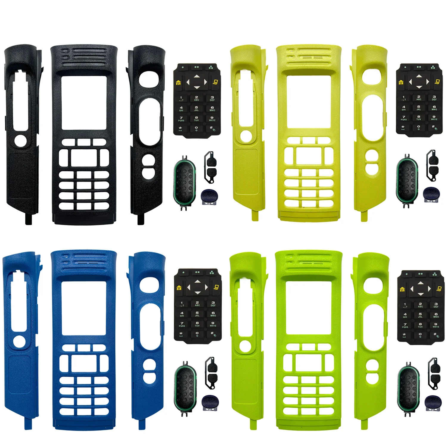 multicolor-walkie-talkie-replacement-full-keypad-housing-case-with-keypad-for-apx7000xe-m3-two-way-radio