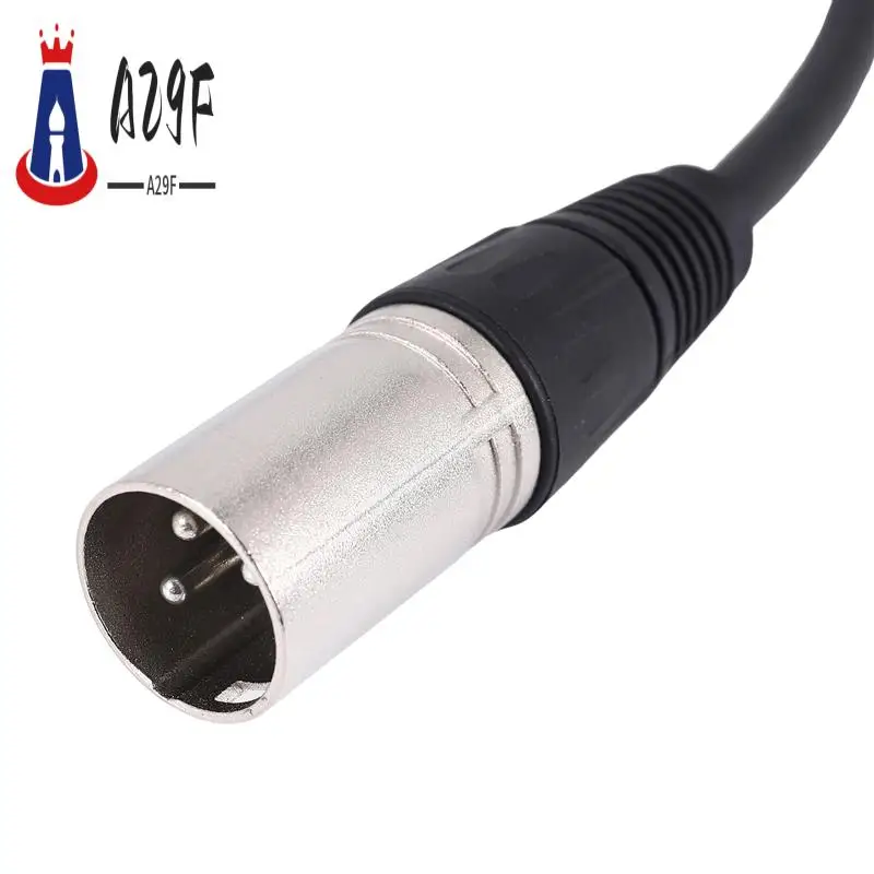 

A29F-0.3 Meters 3.5Mm Male Jack Plug To 3 Pin Xlr Male Shielded Stereo Cable For Microphone Audio Record
