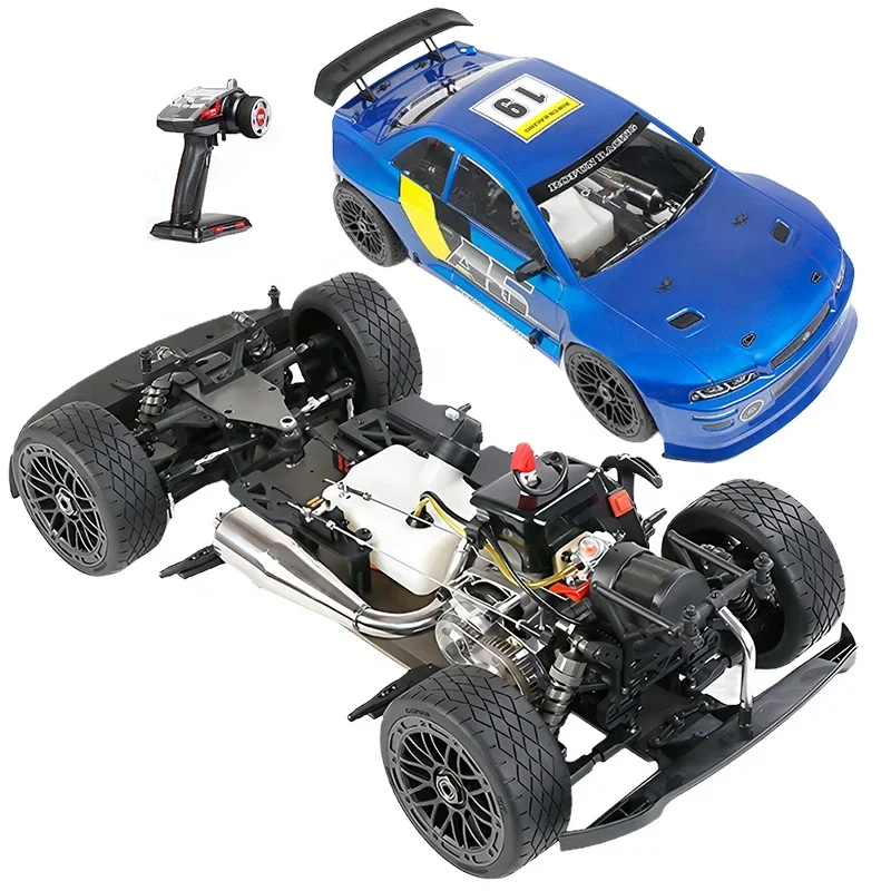 Rofun Baha A5 1/5 Scale RC Nitrol Racing Car with 32CC Two Stroke Engine Rear Wheel Drive and Advanced LCD Remote Control System