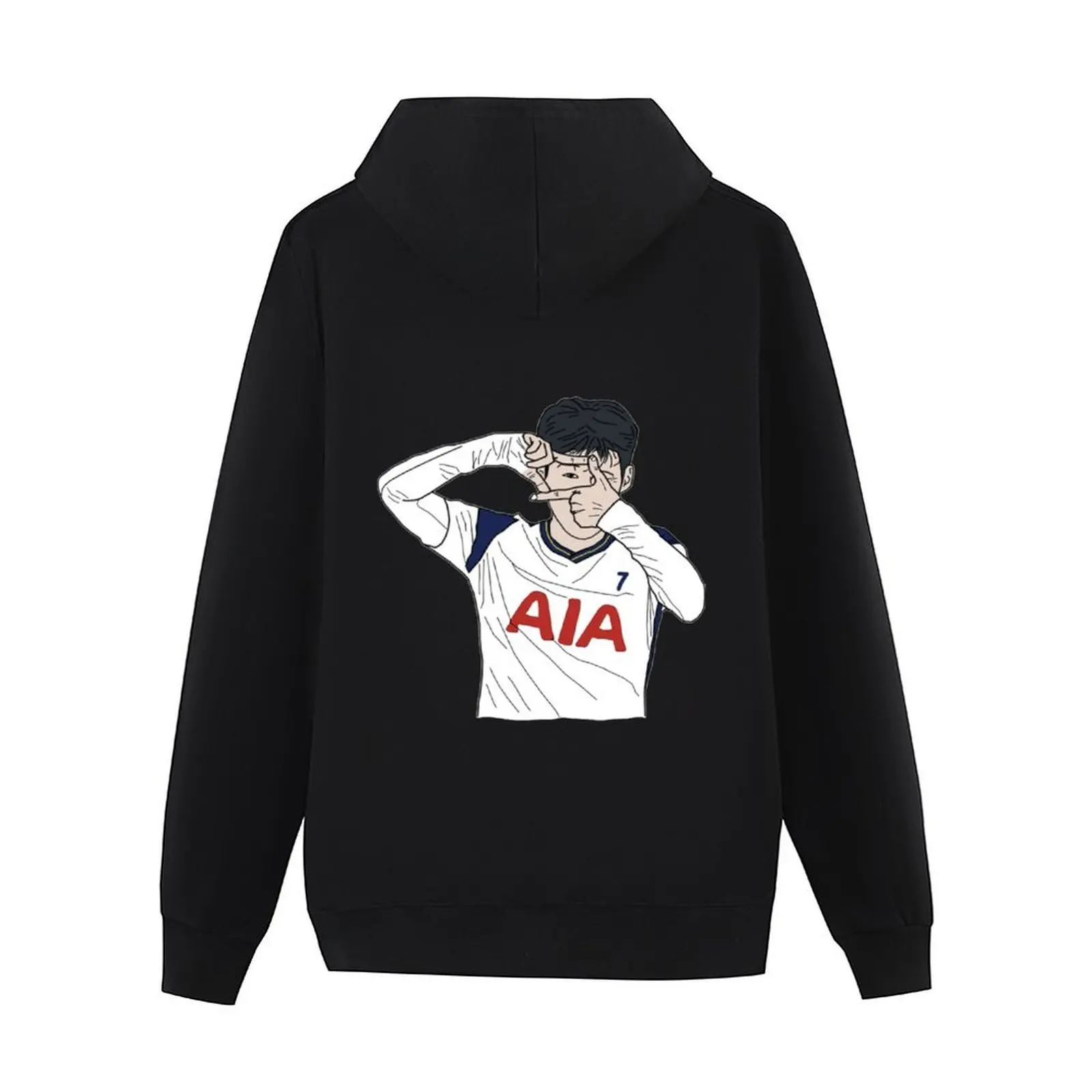 Heung-Min Son طباعة التصوير الفوتوغرافي هوديي الرجال ارتداء الرجال قميص العرق مجموعة ملابس رجالي مصمم الملابس الشتوية رياضية #3