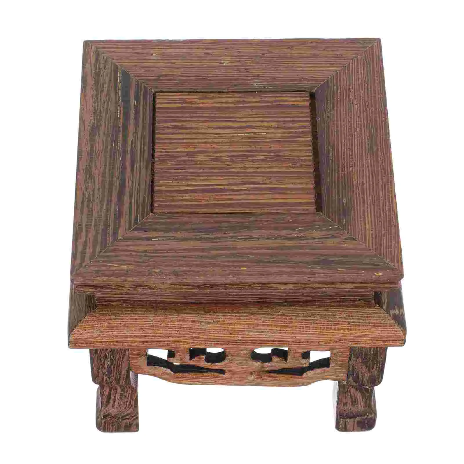 

Base Wooden Flowerpot Display Versatile Vase Stand Craft Adornment Crafts Holder