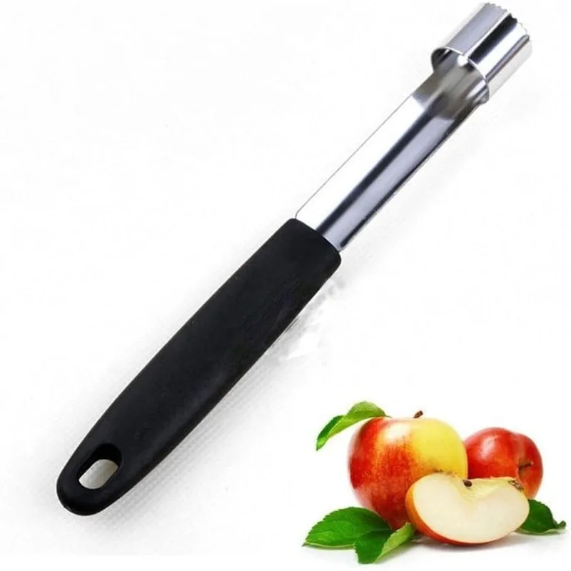 Black Stainless Steel Apple Core Remover Fruit Seed Core Remover Easy To Reverse Easy To Use Home Kitchen Tools