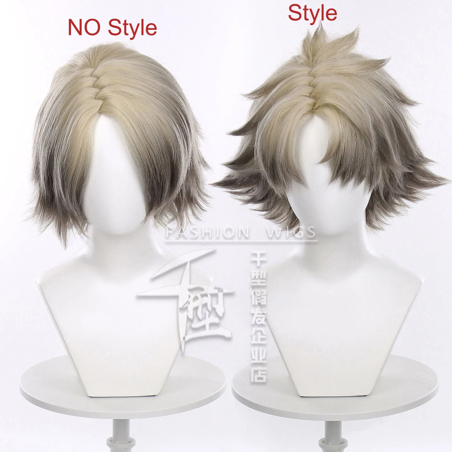 Anime GACHIAKUTA Cosplay RUDO perruques 25 cm court RUDO Cosplay perruque Halloween hommes résistant à la chaleur cheveux synthétiques fête + bonnet de perruque gratuit