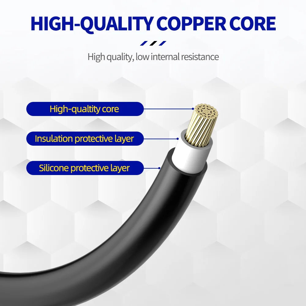 MECHANIC High-End Gold-Plated Universal Test Lead Digital Multimeter Leads Precision Needle Tip Double Insulation Soft Silicone