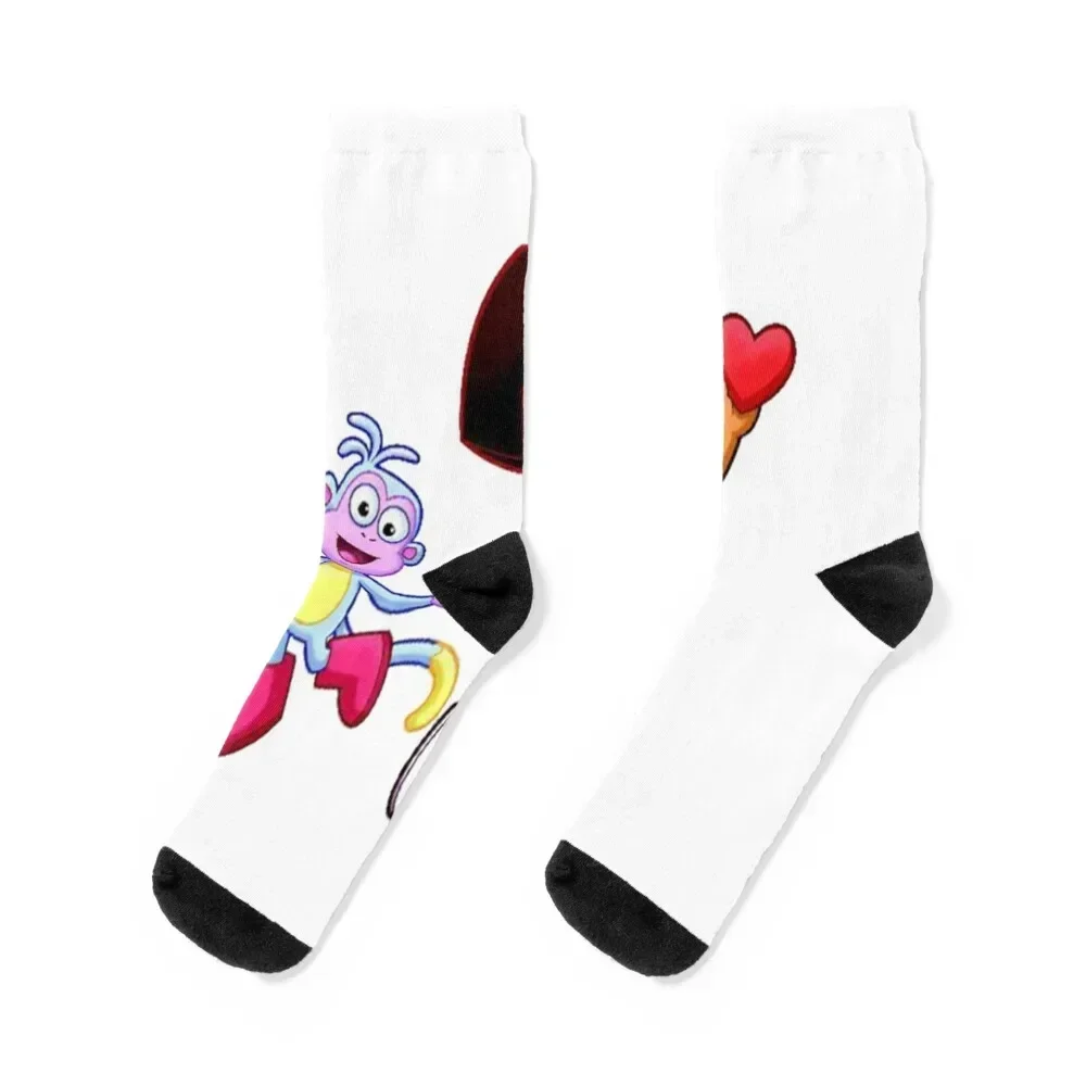 

Dora - Dora's Christmas Carol Adventure Socks shoes crazy winter thermal Rugby Man Socks Women's