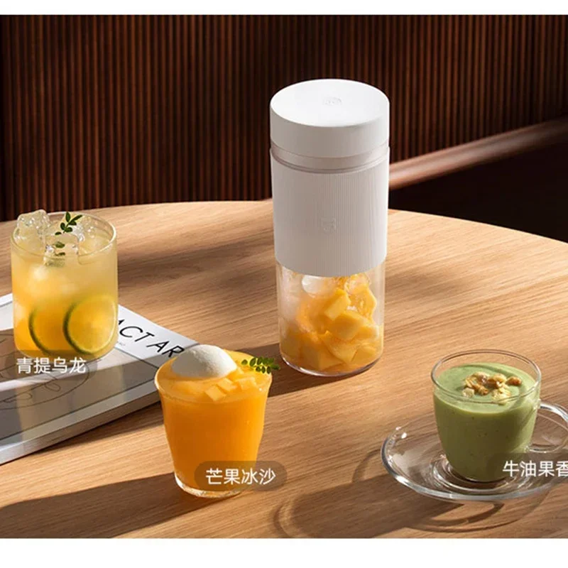 Xiaomi Mijia Portable Juicer Cup 2 Fruit Blender Machine Mini Electric Mixer Ice Crusher Juicing Kitchen Food Processor