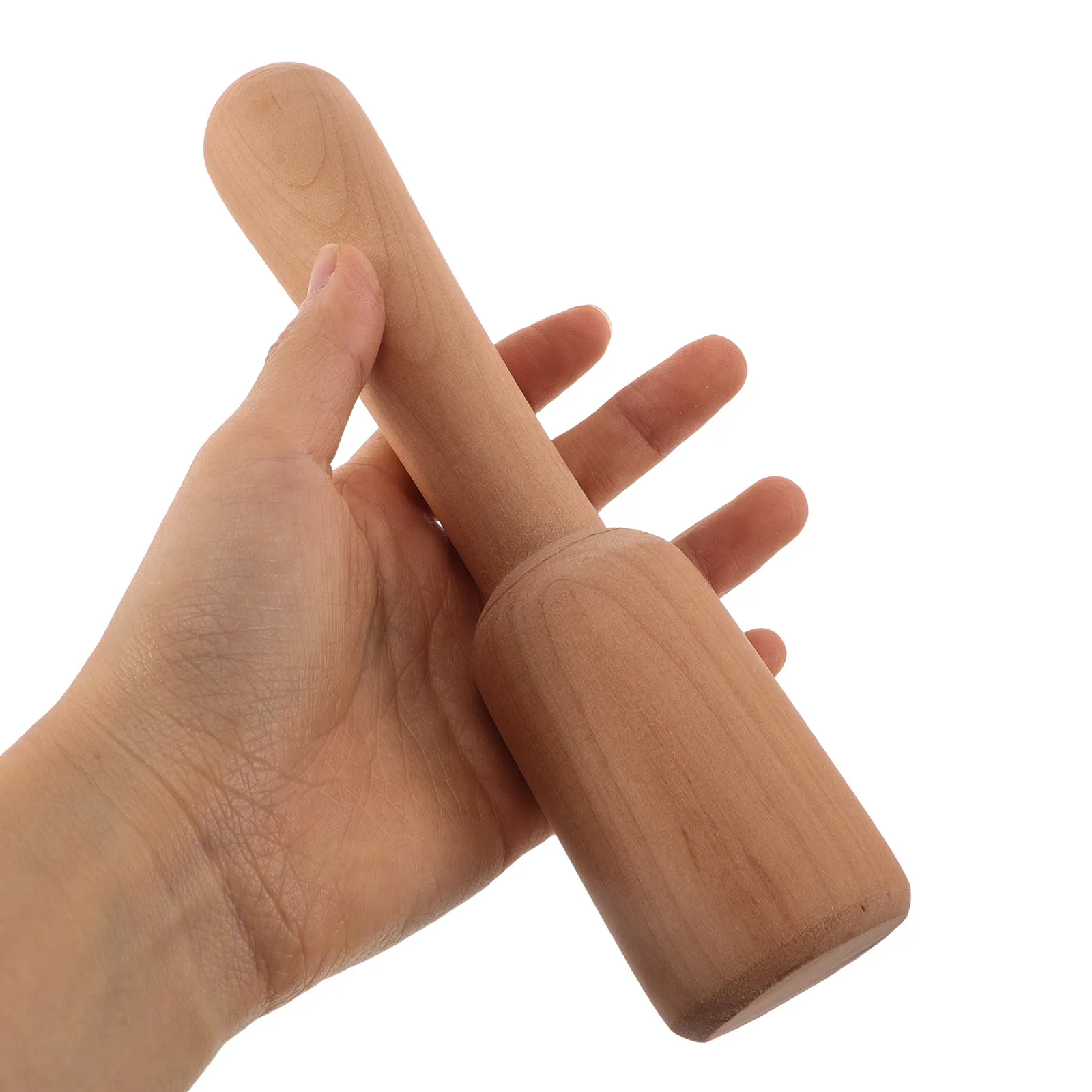 Wood Sauerkraut Pounder Fermentation Tamper for Kimchi Pickles Vegetable Masher Pestle Kitchen Tool