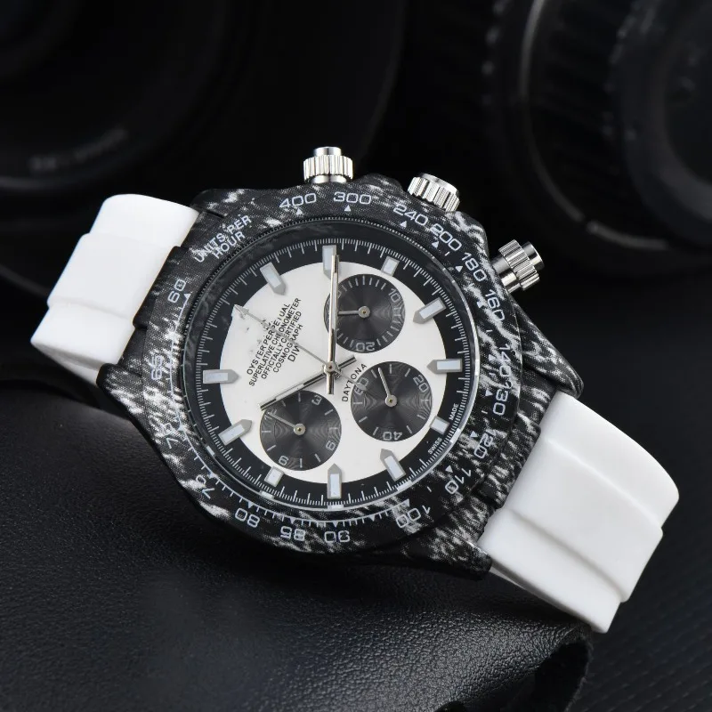 ​​2025 Men's Luxury Quartz Watch Stainless Steel Band Sapphire Crystal Waterproof Chronograph Calendar Luminous Business