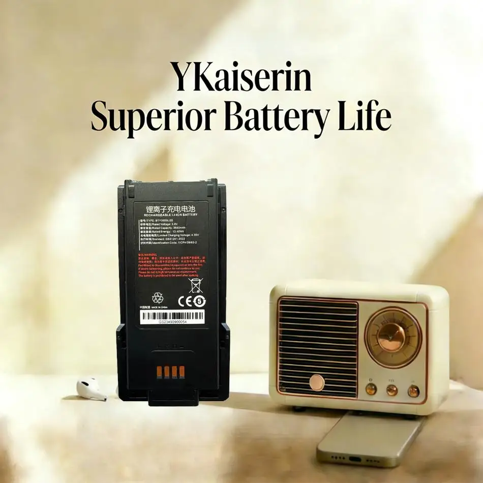 

3540Mah For TD Tech Interphone Bty3500li20 Walkie-Talkie Battery High Performance