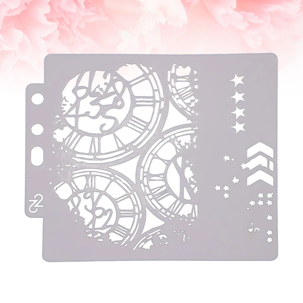 

Eco-Friendly Plastic Drawing Stencils Hollow Out Painting Templates For Scrapbooking Crafts School Projects Planner