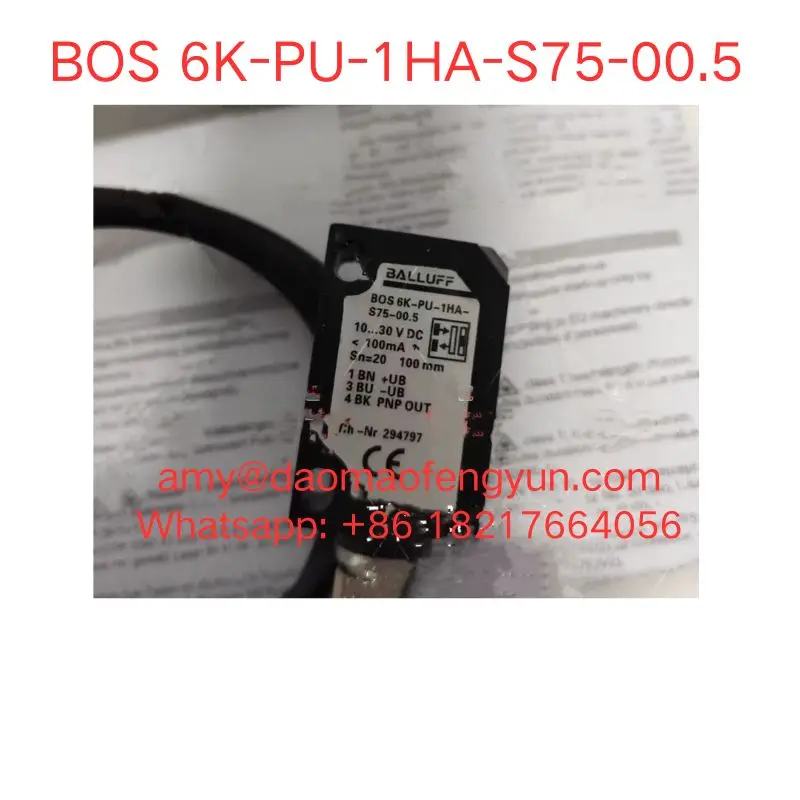 New  BOS 6K-PU-1HA-S75-00.5  Sensor  fast  shippping