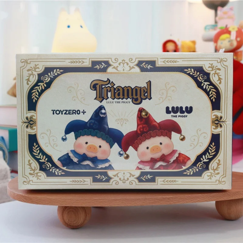 

Lulu The Piggy Triangel Series виниловая слепая коробка для лица модная Коллекционная игрушка орнамент подарок-сюрприз для детей и коллекционеров