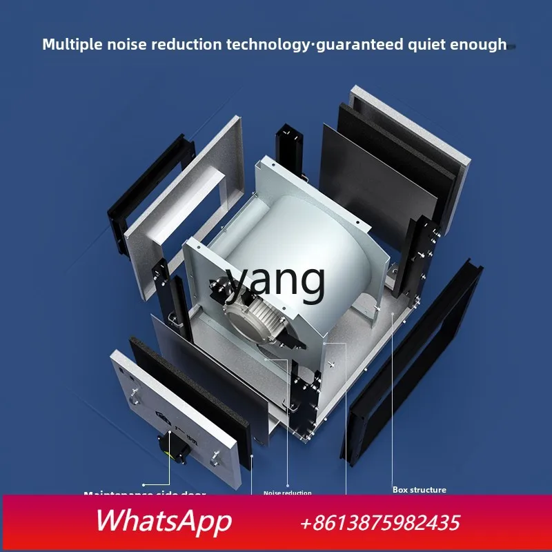 

LH 220V High Pressure Cabinet Centrifugal Fan Industrial Hotel Kitchen Ventilation Commercial Air Cabinet