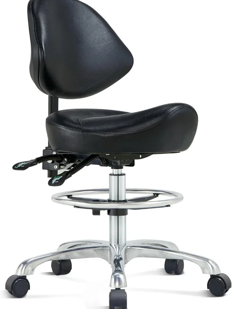 Back Support,Esthetician Chair Ergonomic Saddle Chair for Dental Hygienist, Doctor, Medical, Salon  beauty salon chair furniture