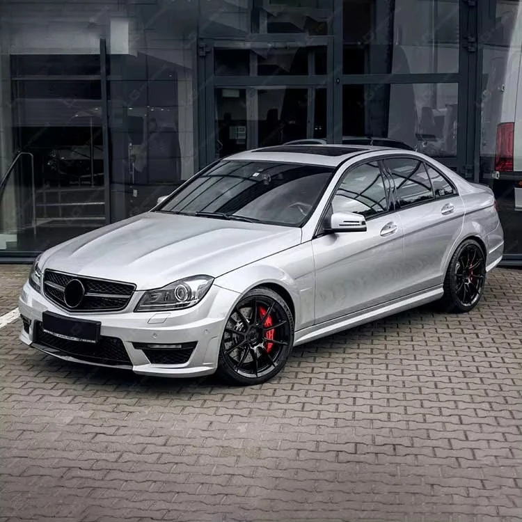 Peças de automóvel bodykit para mercedes benz dianteiro traseiro pára-choques saias laterais grade corpo kit 2011-2014