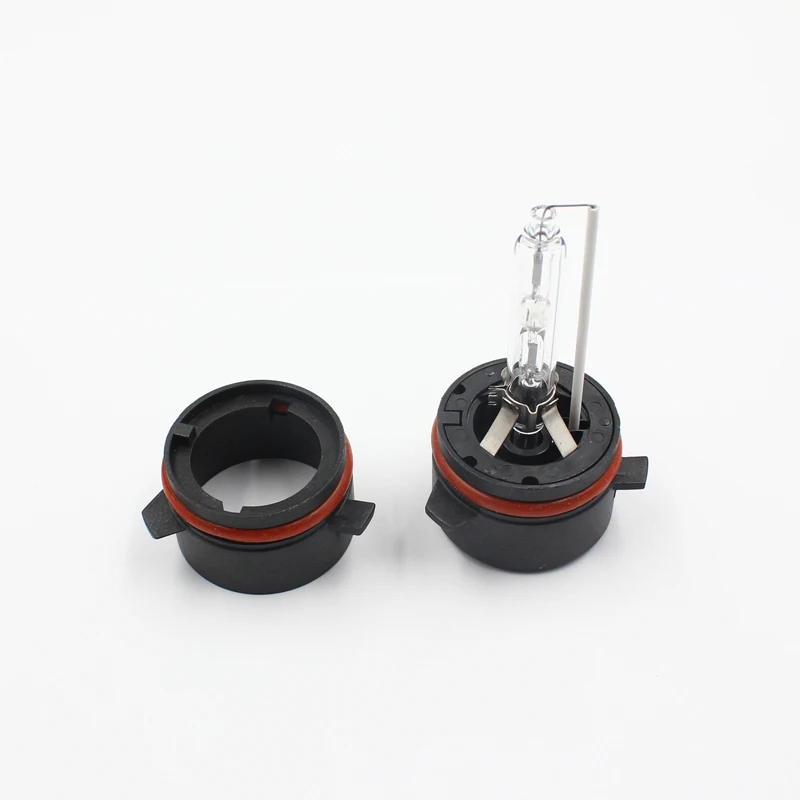 FSYLX 2pcs Car D2 HID Xenon headlight bulb Adapter Socket For BMW E39 3 Series HID Xenon lamp D2 D2S D2R Holder Replacement