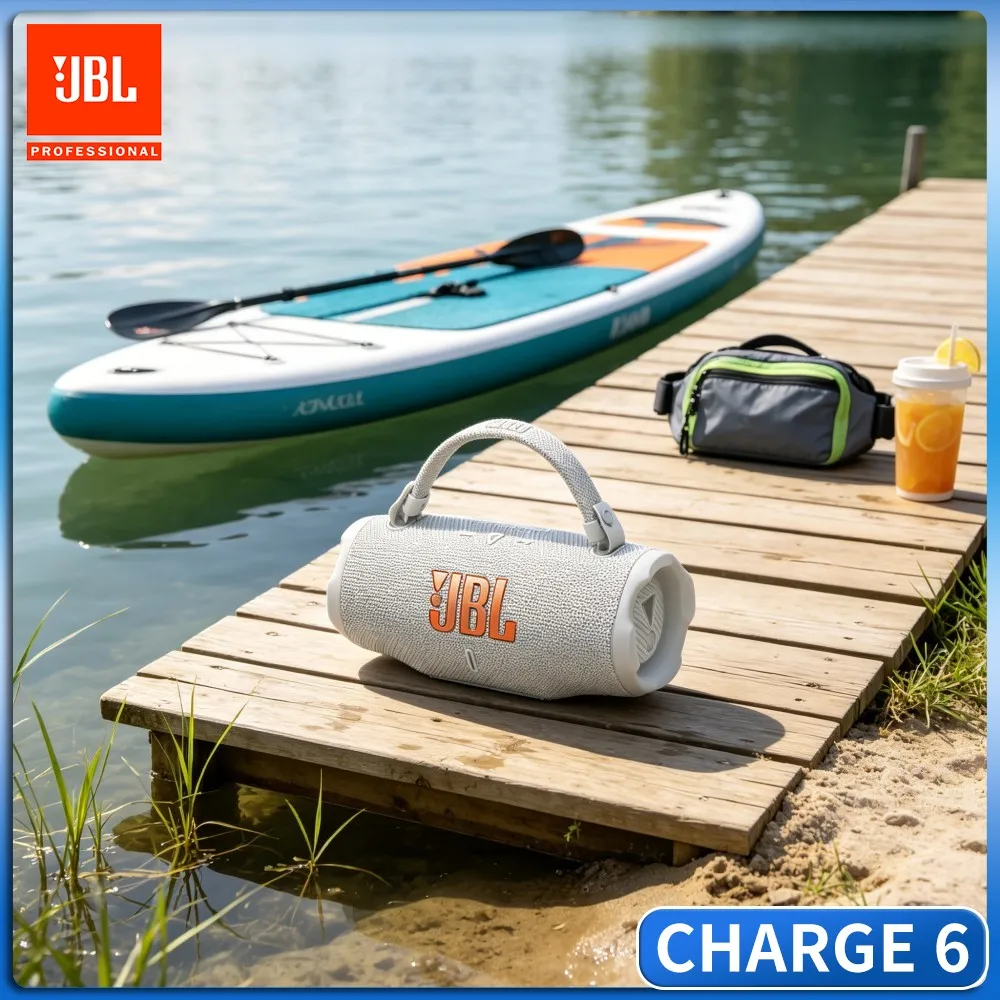 Fir Valley Smooth Bass JBL CHARGE6 Bluetooth Speaker RGB Handsfree IP67 Waterproof Dual Driver TF Card Wireless Stereo Audio