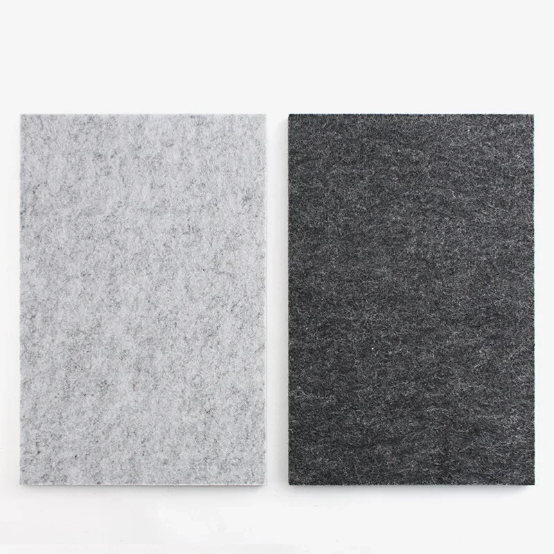 68g 300*200*9mm Noise Reduction Felt Cushion Recycled Material Soundproof High Density Hard Felt Reduce Cutting Pad Felt DIY