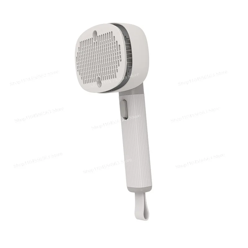Novo pente para animais de estimação de alta qualidade, multifuncional, íon negativo, massagem, gato, cachorro, brinquedo, exame físico, pente para remover cabelos flutuantes