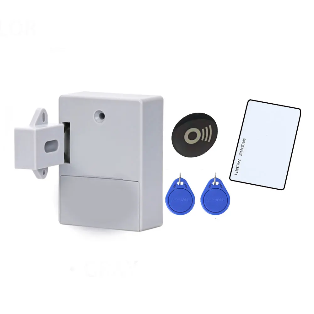 Invisible Sensor Lock ID IC Card Drawer Digital Cabinet Intelligent Electronic Locks For Wardrobe Furniture