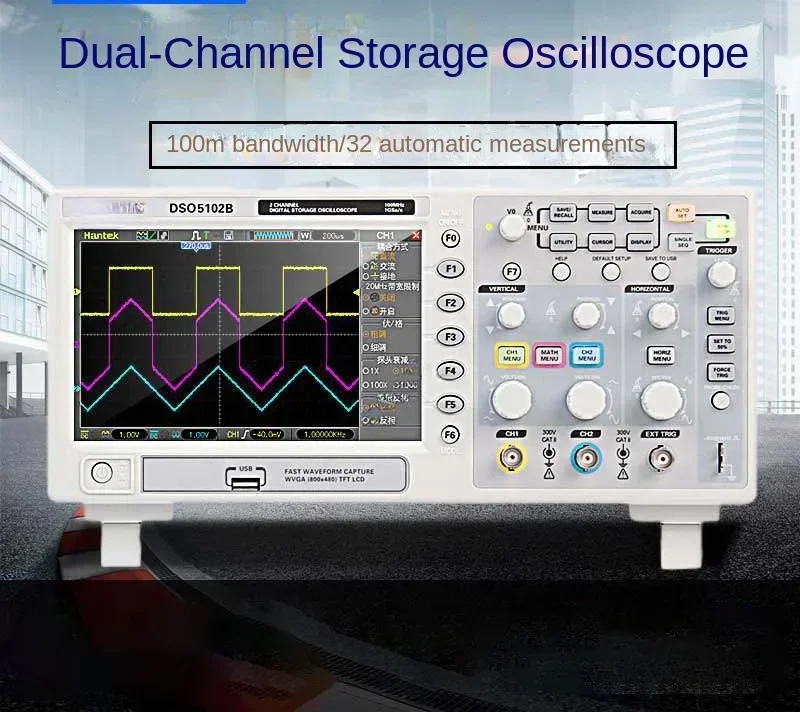 2 채널 디지털 스토리지 오실로스코프, Dso5102B, 5202B, 5062B, 1M 깊이
