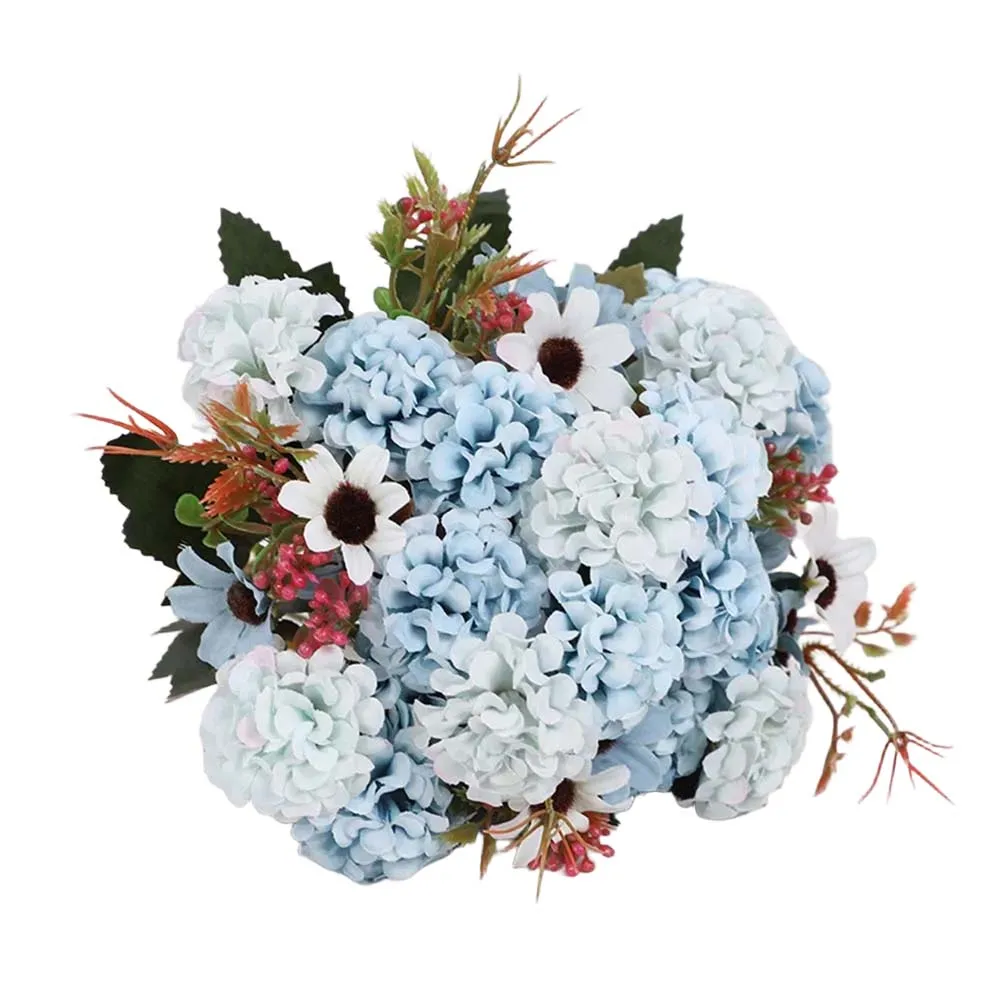 Simulated Flower Bouquet for Ping Pong Ball Flowers Artificial Plants for Home Decoration and Table Centerpieces