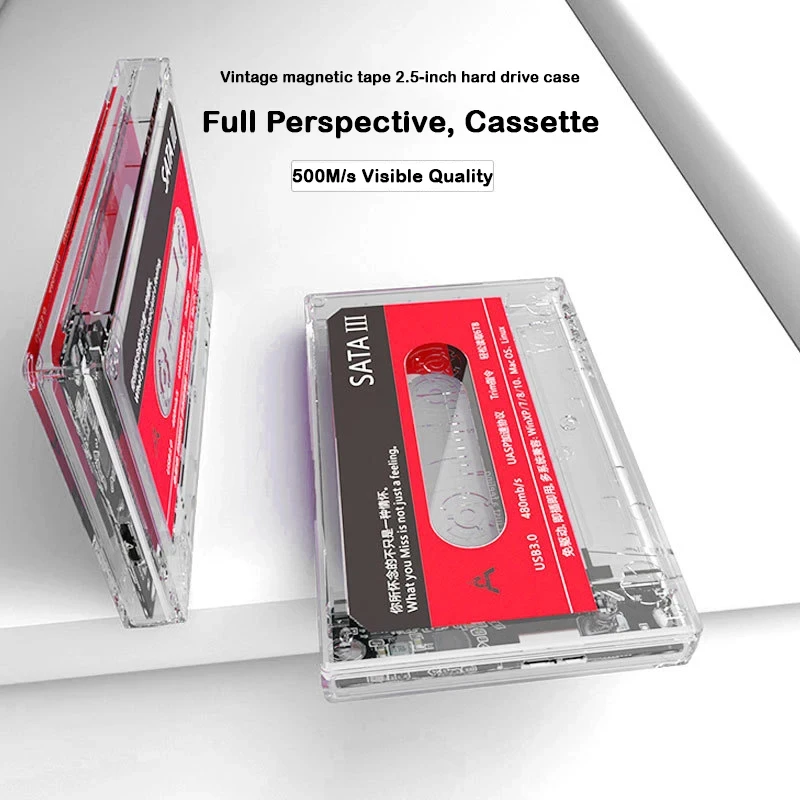 

2,5-дюймовый корпус USB 3.0 для внешнего жесткого диска SATA 3.0 Корпус для мобильного жесткого диска с поддержкой UASP для ноутбука — коробка для жесткого диска