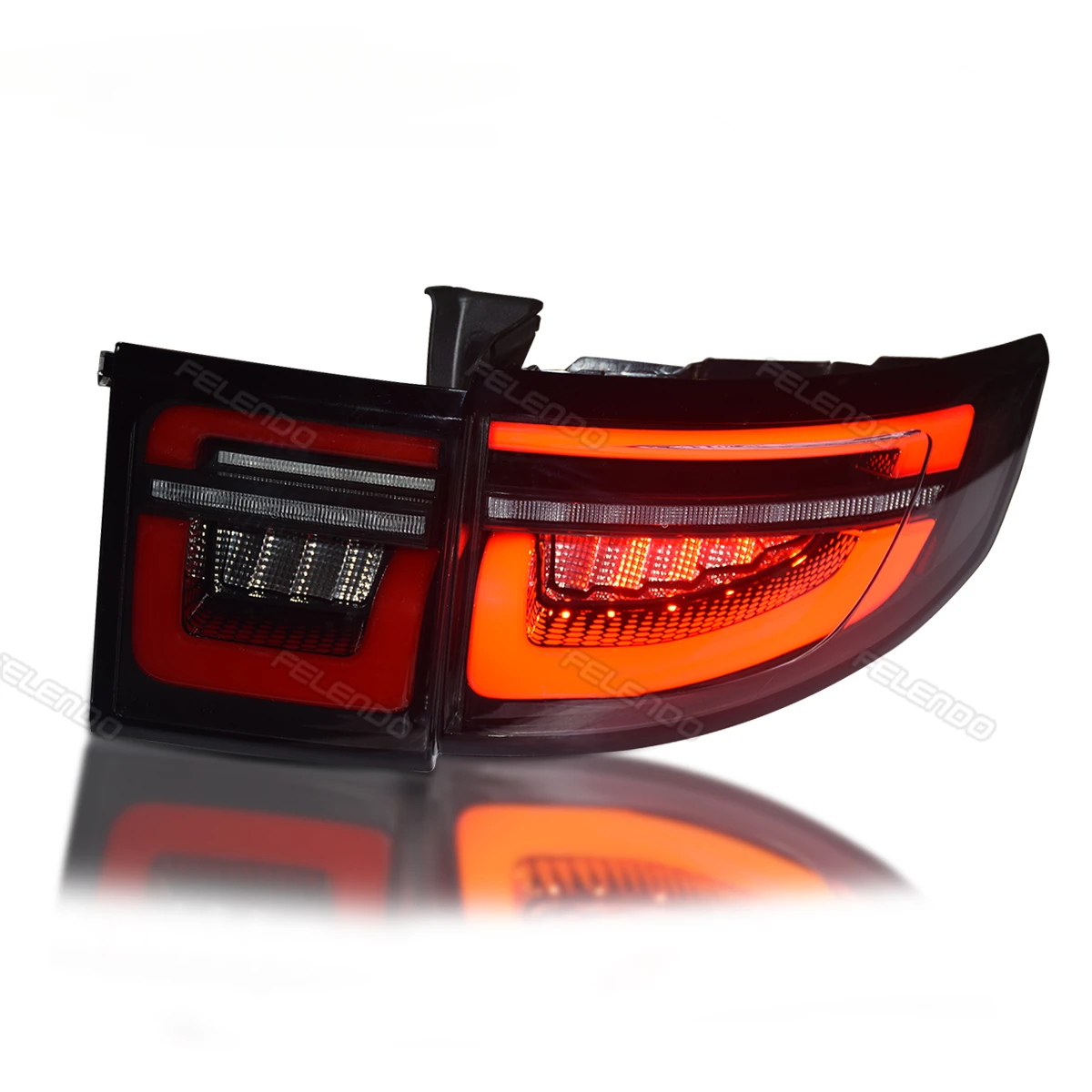 FELENDO new product LED  taillights rear lights  for Land rover discovery upgrade led lightscustom