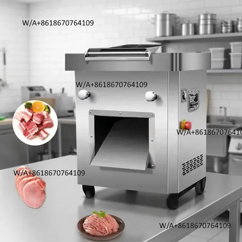 Fresh Meat Cut Machine Electric Meat Slicer Machine Chicken Shredding Slicing Equipment Home Use Beef Slicing Machine