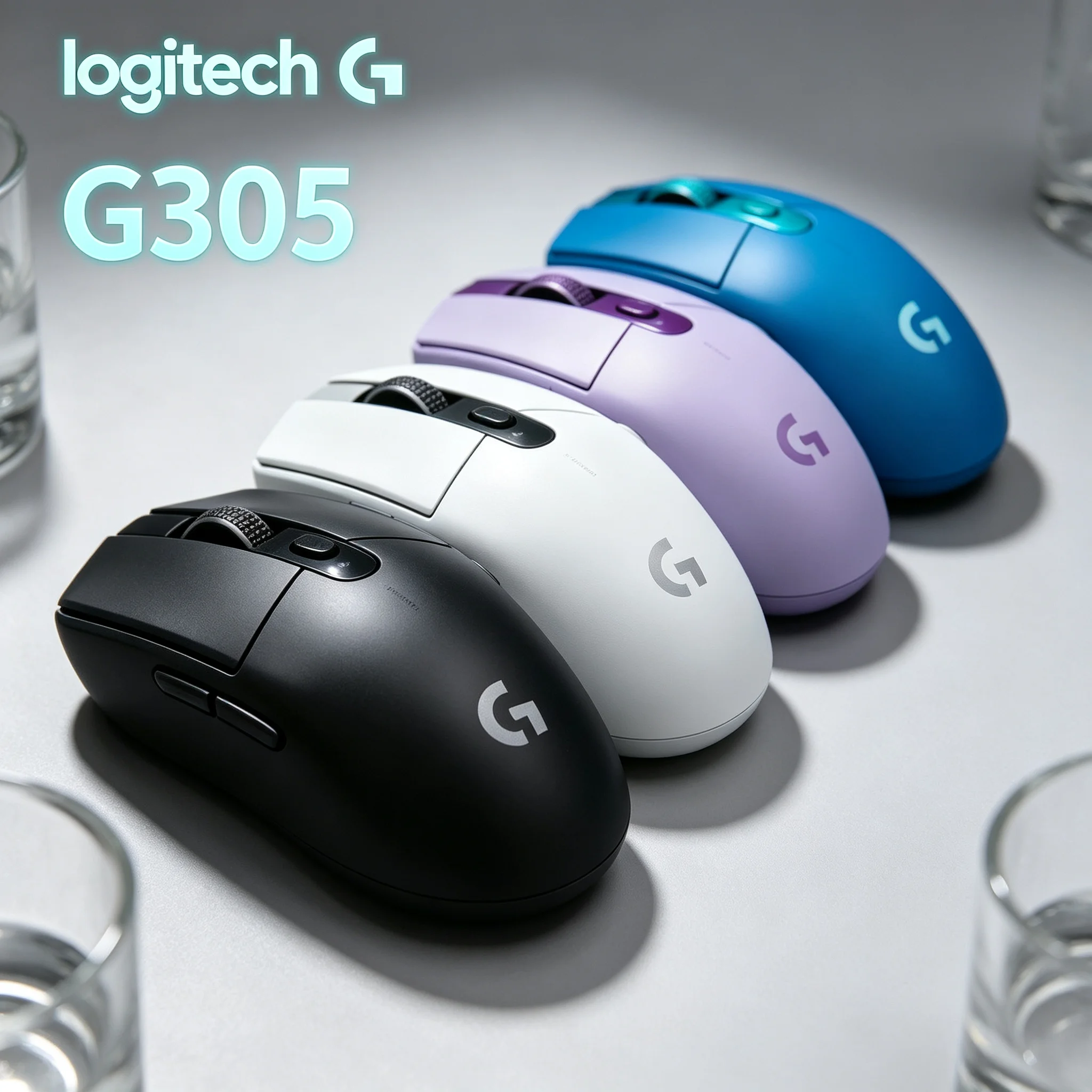 Logitech G305 HERO 12K Wireless Mouse For Gaming Esports Office Daily Life Anti‑Interference For Office And Game Environment