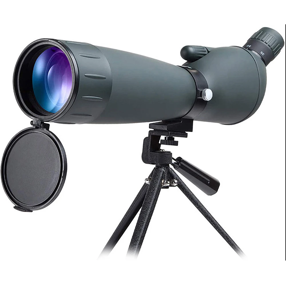 

25-75x75 Waterproof Powerful Spotting Scope BAK4 FMC Optics Monocular Zoom Bird Watching Telescope for Camping with Tripod