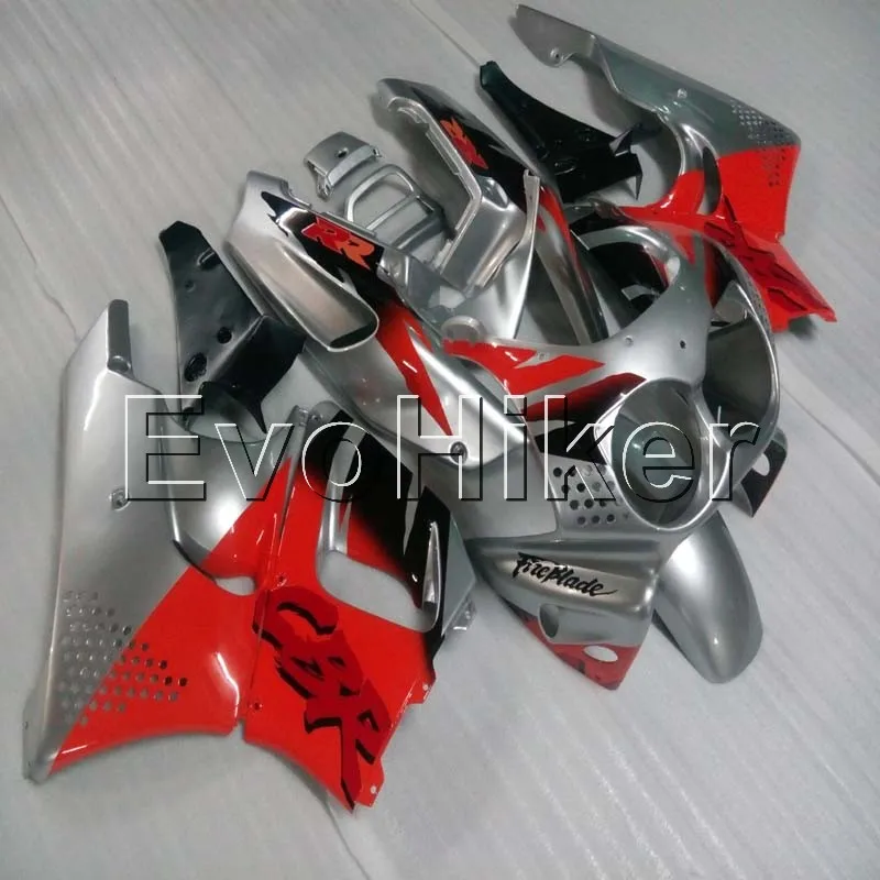 ABS Fairings hull for CBR900RR 1989 1990 1991 1992 1993 silvergray CBR 893 RR 89 90 91 92 93 Body Kit motorcycle panels