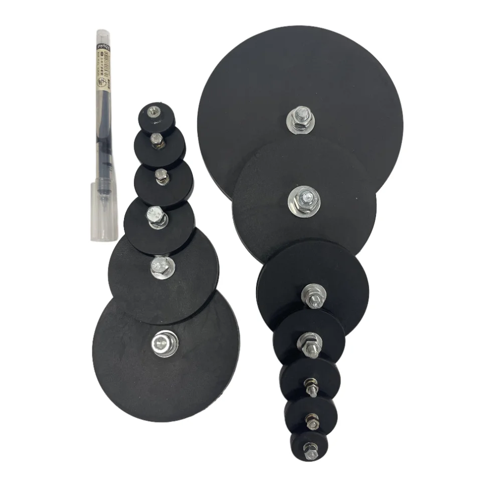 2PCS 22/43/66/88/135mm  Bolt Magnetic Base Mount Bracket Clamp LED Work Light Bar Holder SUV Offroad M4/M6/M8 MALE/FEMALE