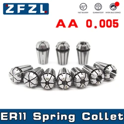 1PC ER11 Collet AA High Precision 1-8MM 1/8MM 1/4MM Spring Chucks Tool Holder For CNC Engraving Machine Mill Tool