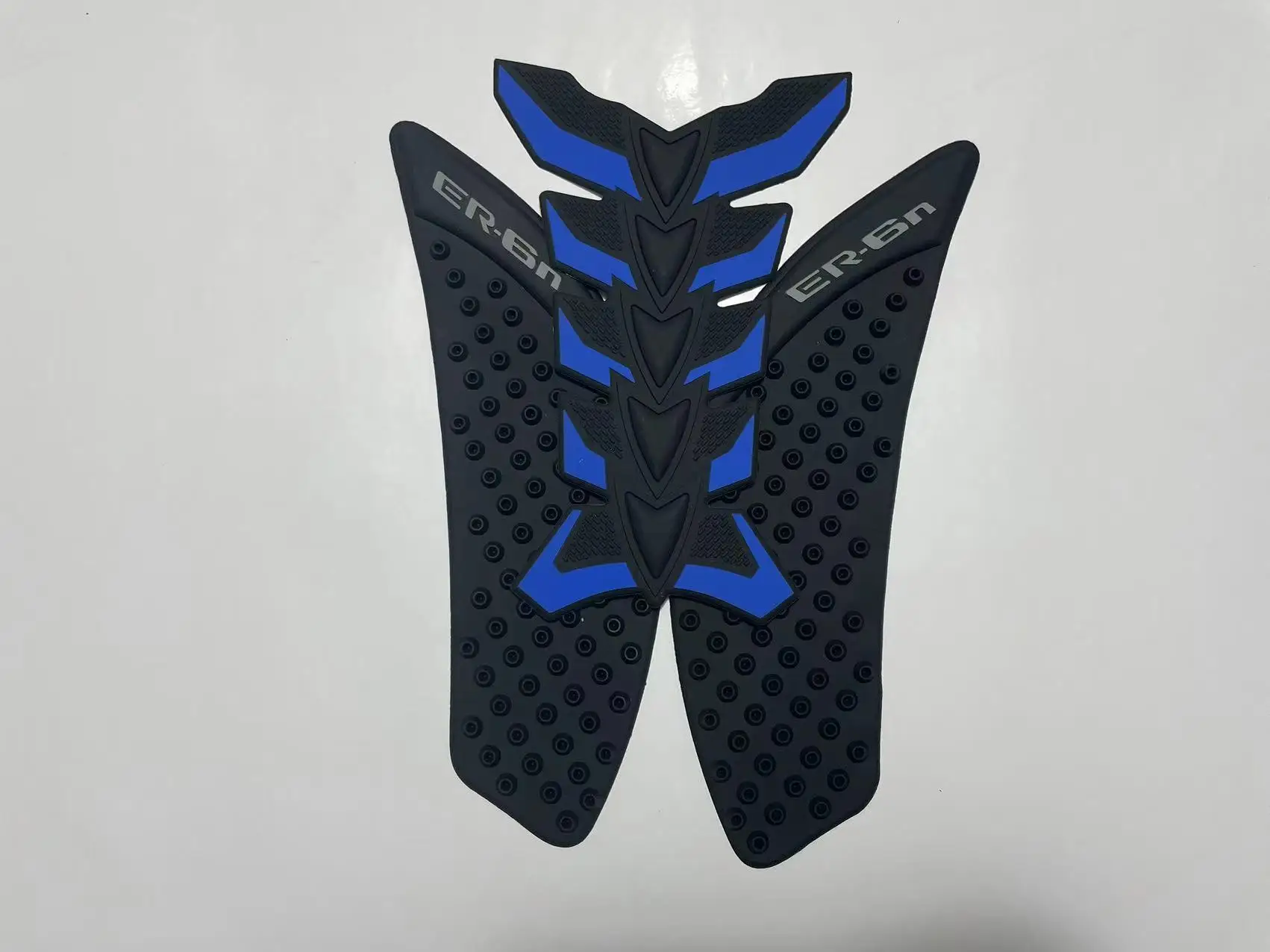 For Kawasaki ER-6N ER6N ER 6N 2006-2015 2014 2013 2012 Motorcycle tank Sticker pad Non-slip Side Fuel Rubber Waterproof Stickers