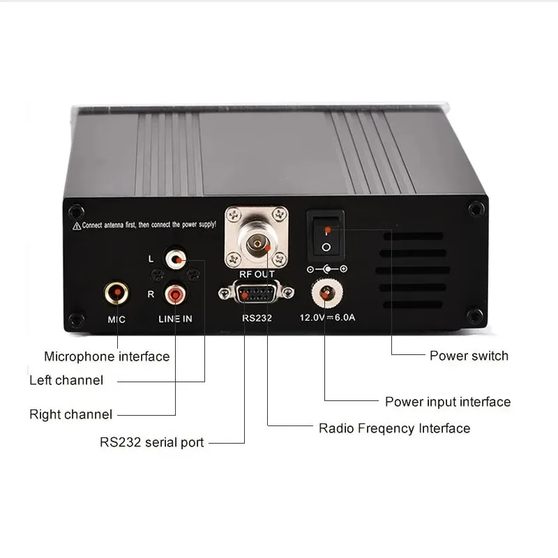 CZERF 25W FM Transmitter Kit for Radio Broadcasting